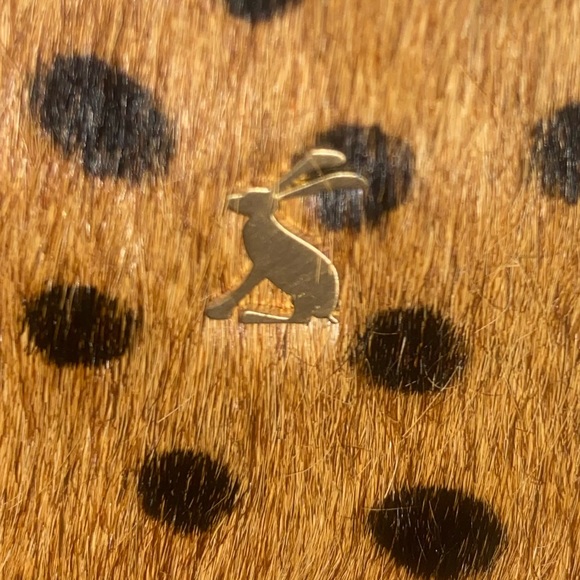 New Joules Cheetah Calf Hare Bag - Picture 6 of 15